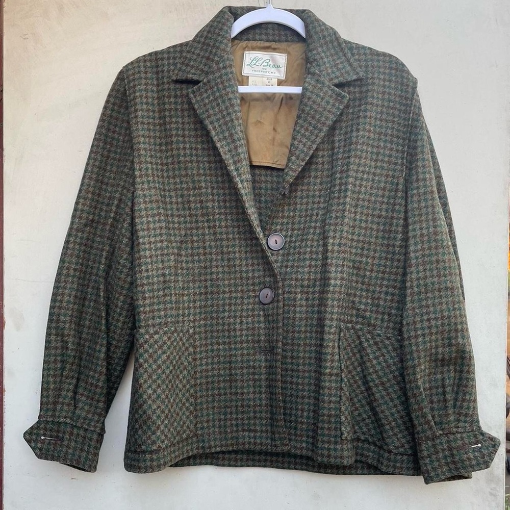 Vintage 1970s L.L. Bean Wool Coat